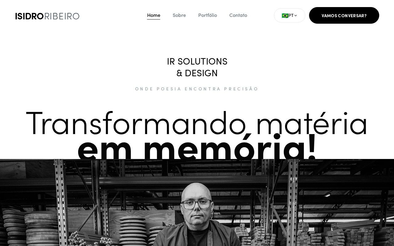 Site Isidro Ribeiro
